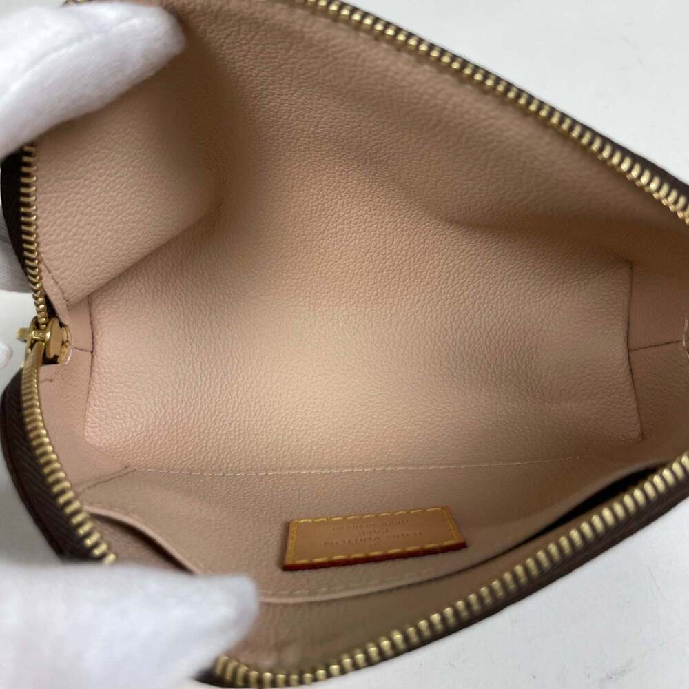 LOUIS VUITTON Brown Monogram Pochette Pouch - Picture 6 of 6